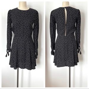 Reformation polka dot dress sz 6 (k902)